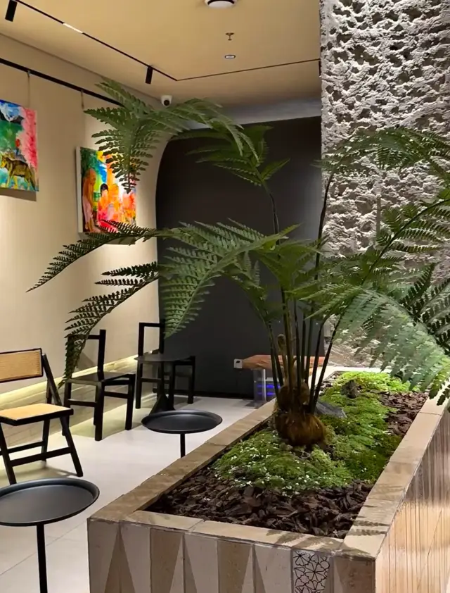 A cafe full of culture and art. 