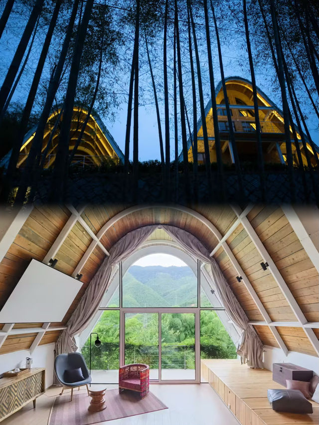 莫干山·草塗｜森林中的放大版霍比特民宿。