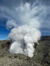 千萬要來阿蘇火山: 直升機 🚁！太震撼了