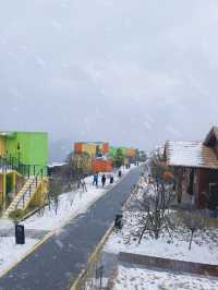 宜昌五峰獨嶺｜不出湖北也能看到開往雪國的列車