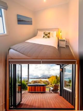 In Twizel, don't miss the Twizel Holiday Homes, and experience a different style