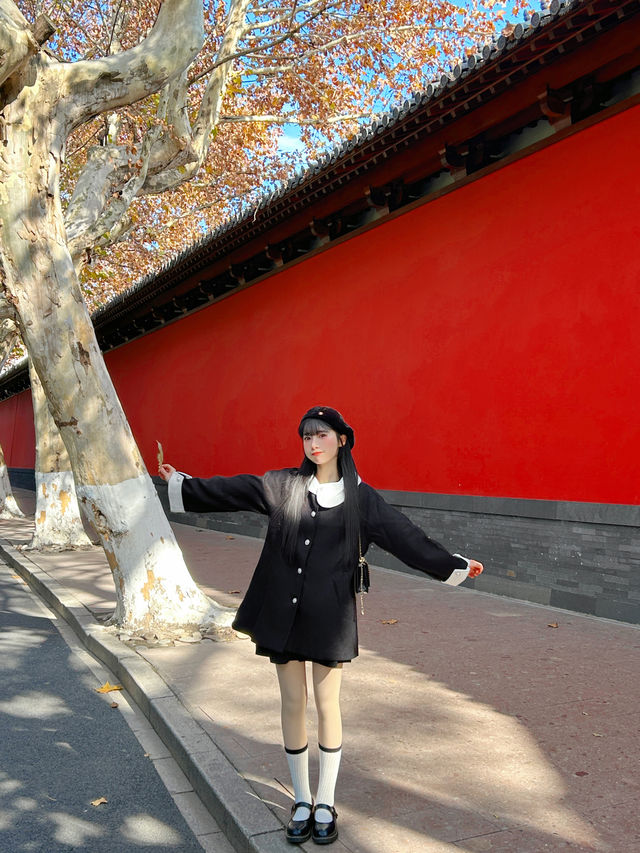 不用去北京！杭州都有同款紅牆影相啦！！