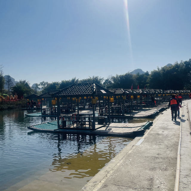 Yangshuo Bamboo Rafting experience 🇨🇳