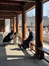 大雪後遊徑山寺