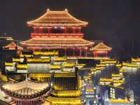 襄陽北街元宵節 孔明燈紛飛 夢幻般的場景