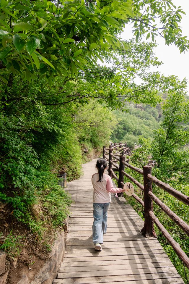 鄭州周邊親子徒步天花板！伏羲山大峽谷保姆級攻略​
