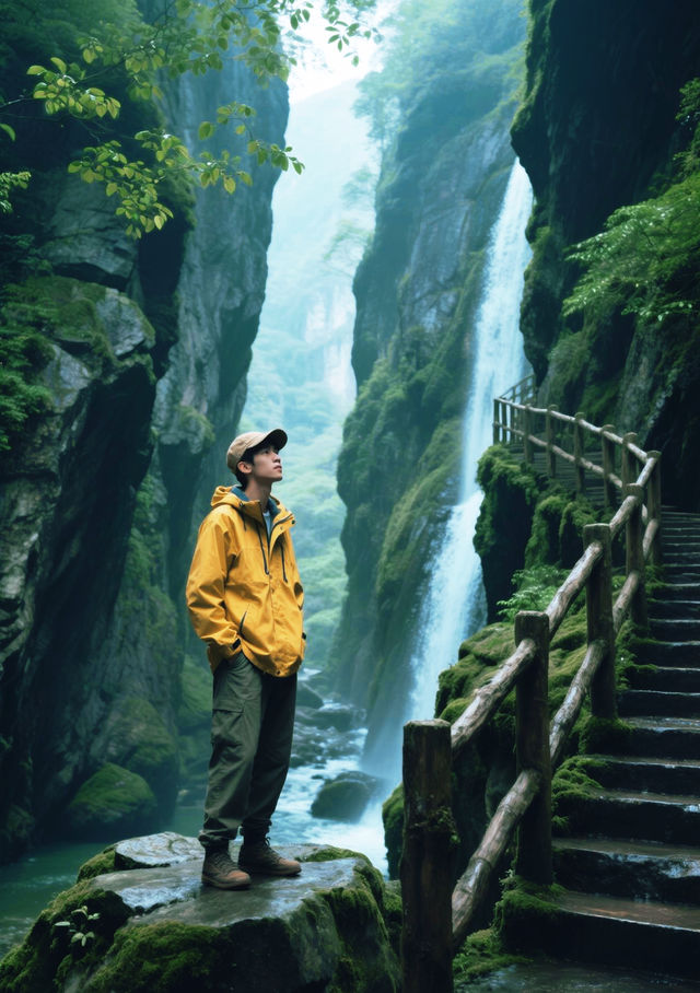 闖入綠野仙蹤！僰王山的瀑布和懸崖會「說話」！