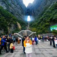 “ Heaven’s Gate” at Tianmen Mountain