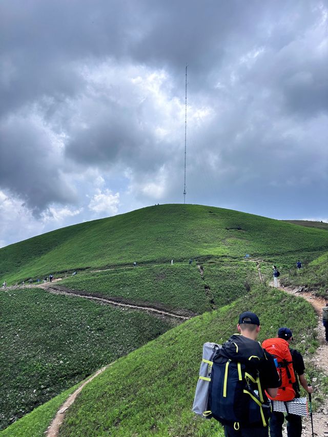 五一期間嘅武功山實況