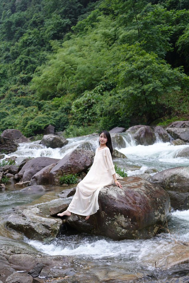安吉山林間吸啖氧 盡享清靜自然