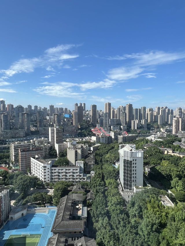重慶高空躺睇江景！嚟重慶旅遊太舒服啦🫠🫠