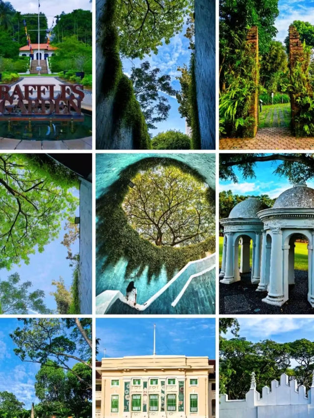 Raffles Garden, in Singapore is Worth a Visit 🇸🇬