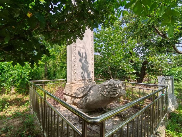 山楂樹下——哈爾布武碑