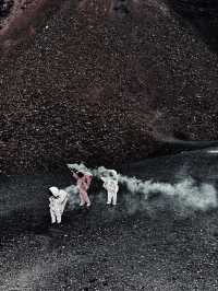 烏蘭察布火山拍到了人生照片，火山爆發！