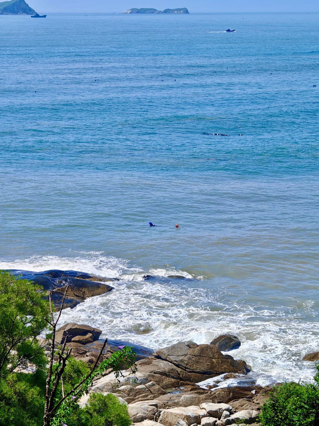 海灣的柔情──東山馬鑾灣的藍色夢境