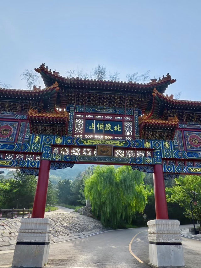 蒼茫北嶽——渾源恒山的莊嚴氣息