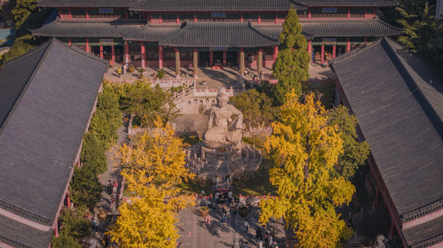 秋天來南京這幾個寺廟拍照打卡