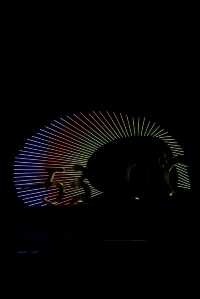 喺呢度可以俯瞰漠河嘅一景