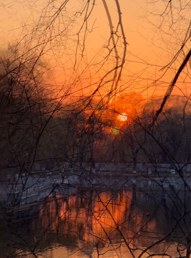 瀋陽冬日限定！北陵日落把皇家園林染成暖金