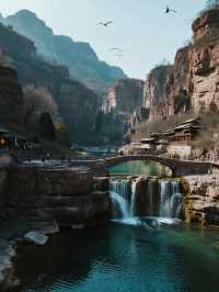 雲台山親子輕鬆遊！打卡潭瀑峽+獼猴谷