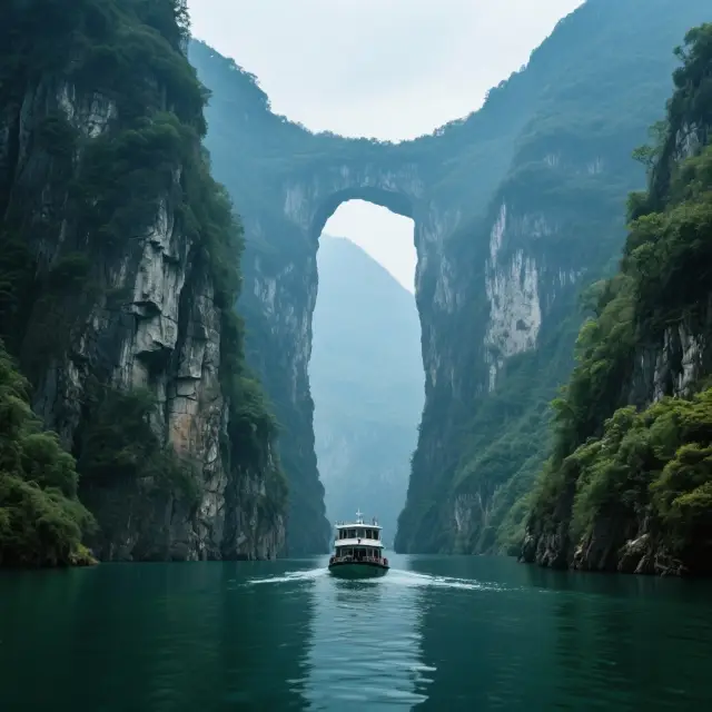 Step into the poetic and picturesque mysterious and dreamy Wuxia Gorge, get enchanted and never forget it