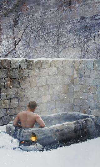 初雪倒數計時！盤山私湯治癒時刻，即將上線