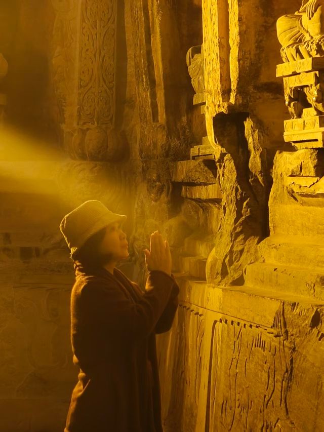 千年石刻佛光打卡 千年石刻佛光打卡