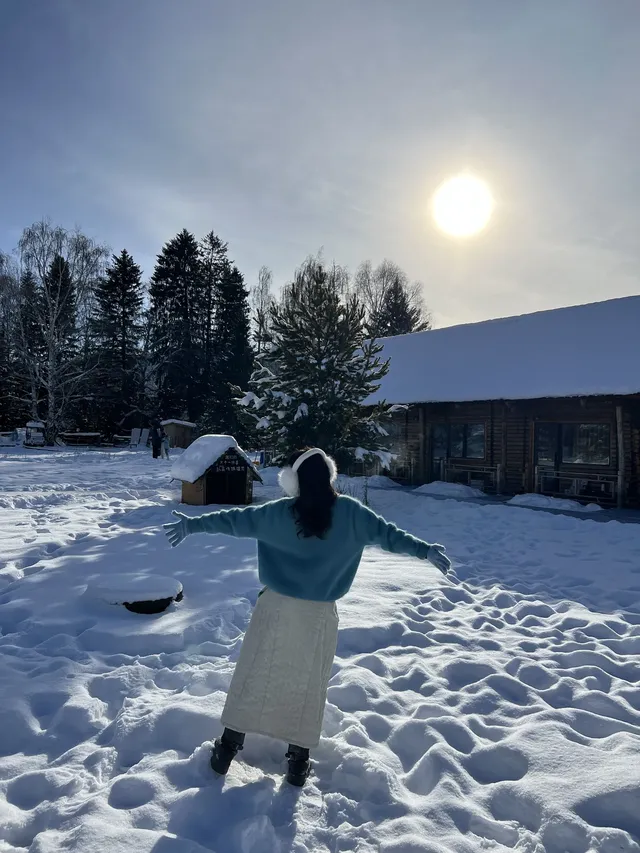 禾木小木屋反覆愛上阿勒泰的冬天 禾木小木屋反覆愛上阿勒泰的冬天