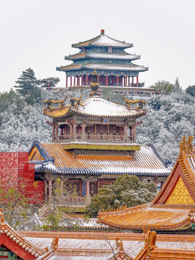 降溫了，開始期待北京的初雪