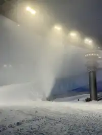 12.25到長春萬達茂看火壺表演和室內滑雪