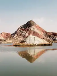 野生丹霞野人出沒!蘭州1h 寶藏水景丹霞