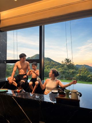 藏在廬南川藏線上的寶藏度假地|住進山裡，看一場落日熔金