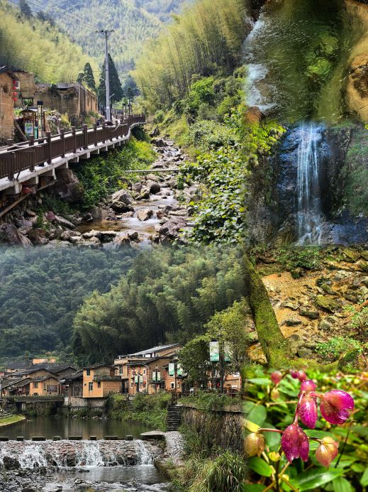 Fujian's hidden, off-the-beaten-path ancient village: a deserted secret spot with roses and streams! It heals all your fatigue