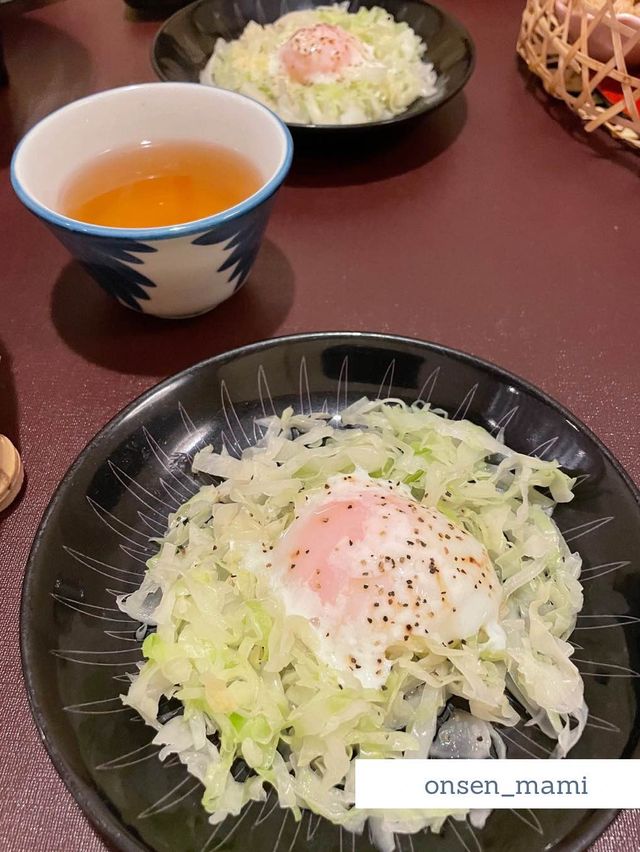 【群馬 万座温泉】きのこ汁が美味しい夕食と品数多い朝食🥢