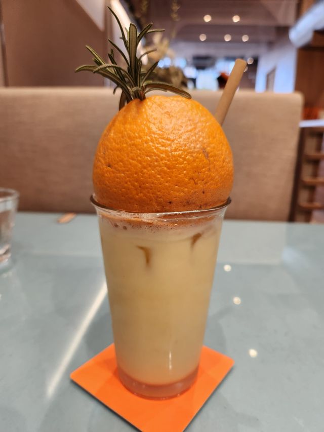 柑橘與海灘渡假feel滿滿的高質韓餐