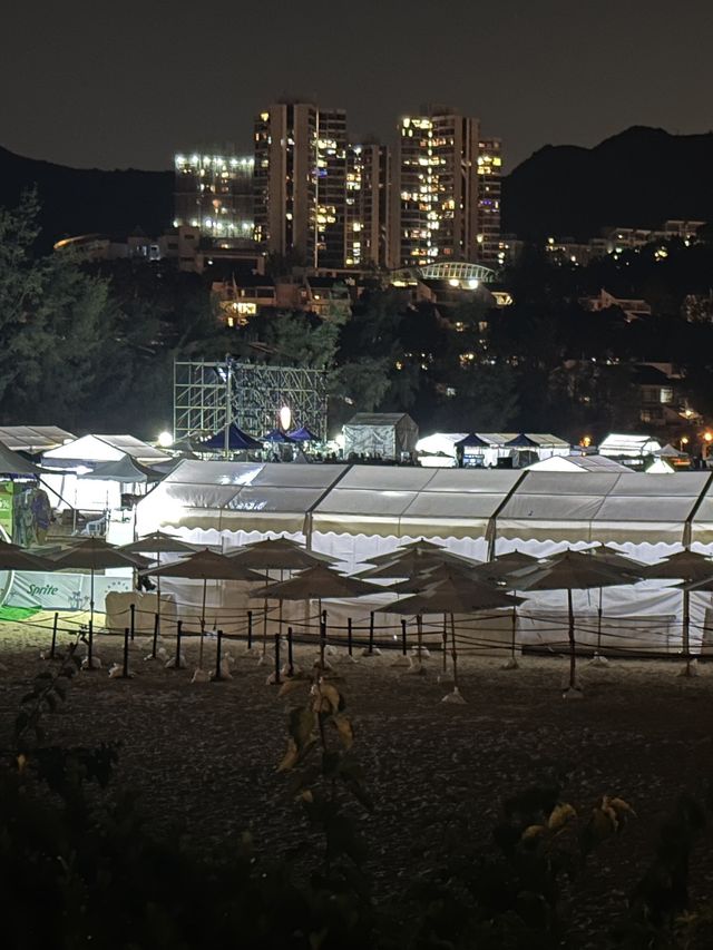 浪漫海濱夜景愉景灣泰國美食