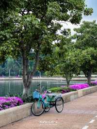 🍃 เที่ยวสวนสีเขียวใจกลางกรุงกันที่ สวนเบญจกิติ