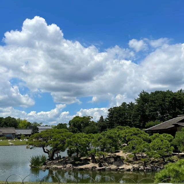 岡山後樂園🏖️禪意庭園中的大自然冥想 🌸🍃