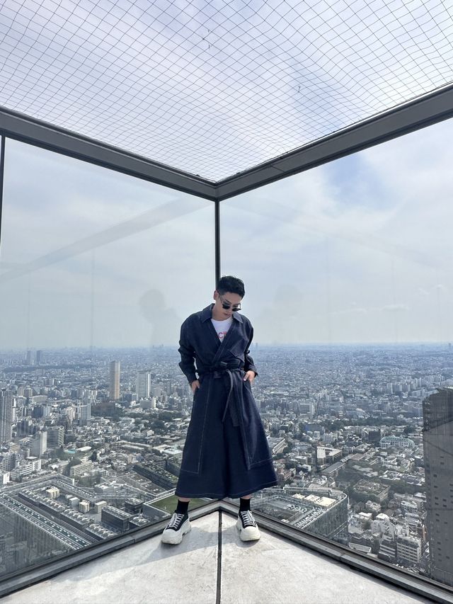 渋谷sky 可以看到全東京市區的景點之一