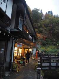 Autumn in Ginzan onsen, Yamagata
