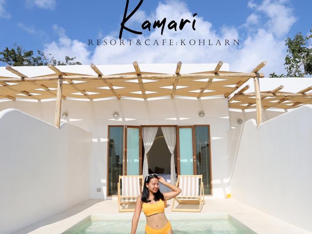 Kamari Resort & Cafe kohlarnที่พักเปิดใหม่เกาะล้าน