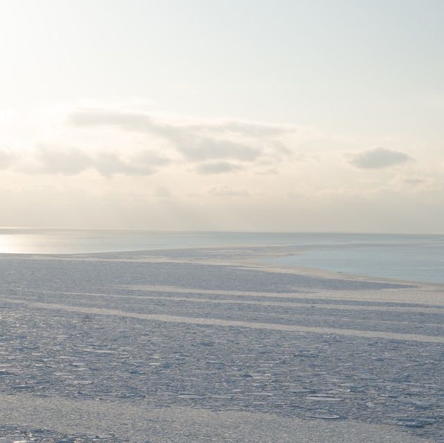 知床の流氷を見ないこう