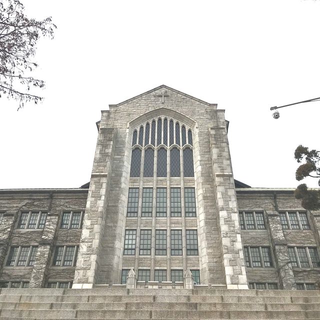 The most beautiful campus in Korea😱🫶🏻💞