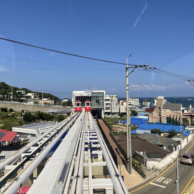 釜山海雲台人氣膠囊列車🥳