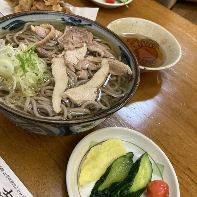 寒河江　吉亭　肉そば