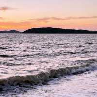 🌅 노을빛이 찬란했던 인천 마시안 해변
