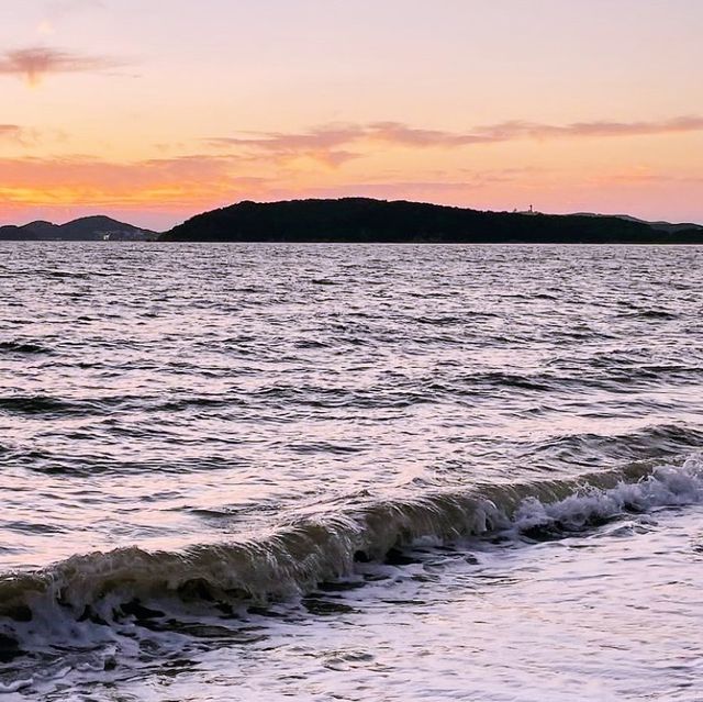 🌅 노을빛이 찬란했던 인천 마시안 해변