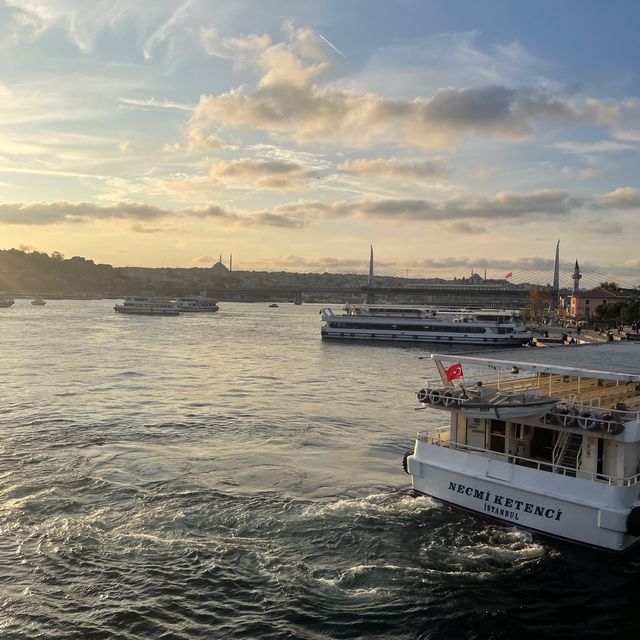 Iconic Galata Bridge Istanbul