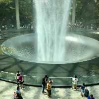 The Rain Vortex in the World’s best airport