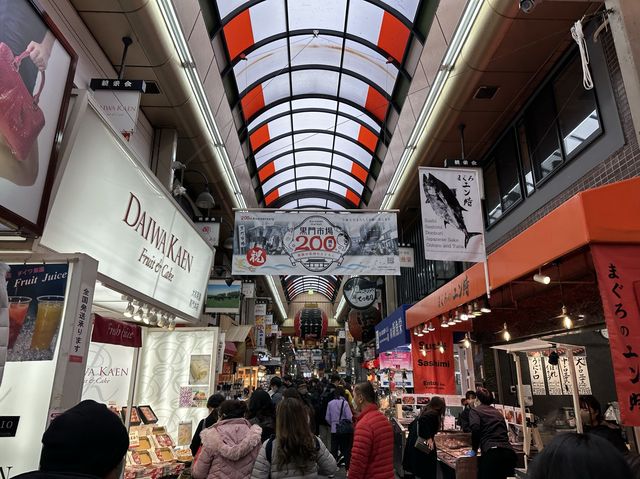 日本大阪｜每次必訪的黑門市場